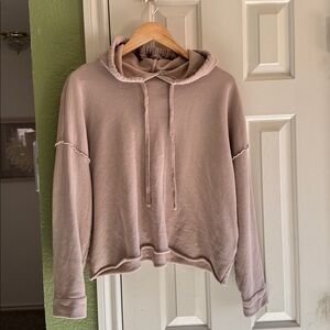 Eileen Fisher Organic cotton terry box hoodie